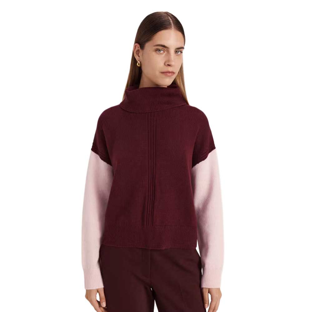 SABA Claudia Wool Colour Block Knit